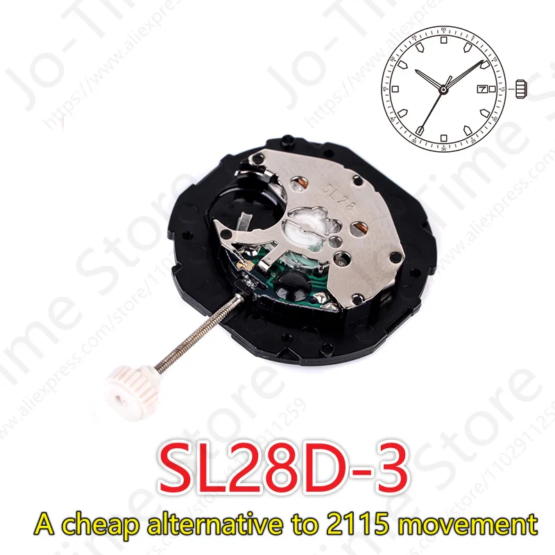 Perpetual Calendar Watch - Sunon SL28-3 Movimento al quarzo Calendario