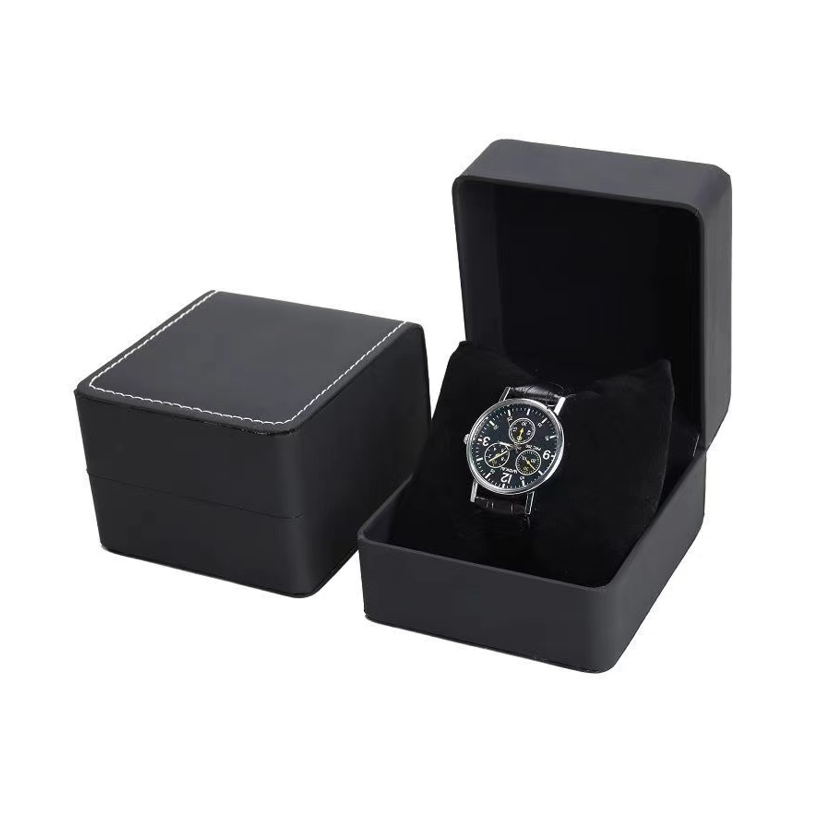 Luxury Watch Packaging Box - Lnofxas Confezione regalo nera per orologio