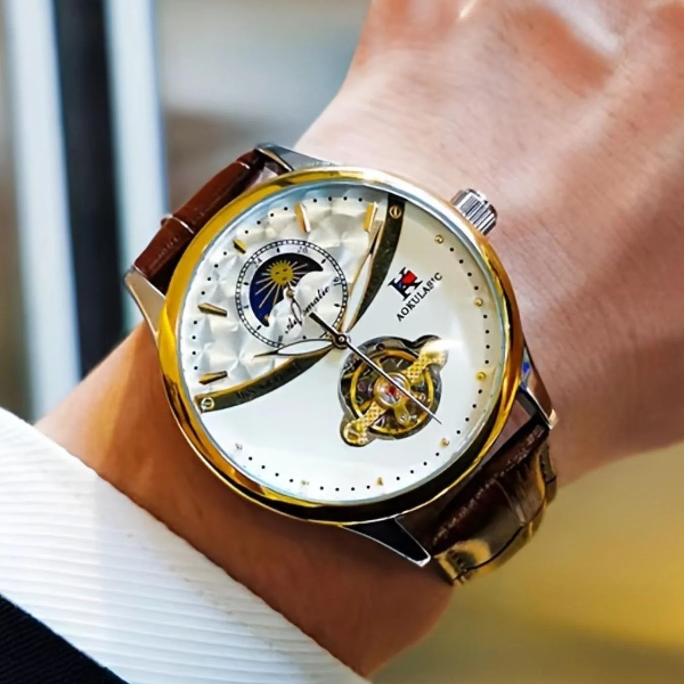 Luxury Watch It - Orologio Meccanico Automatico di Lusso per