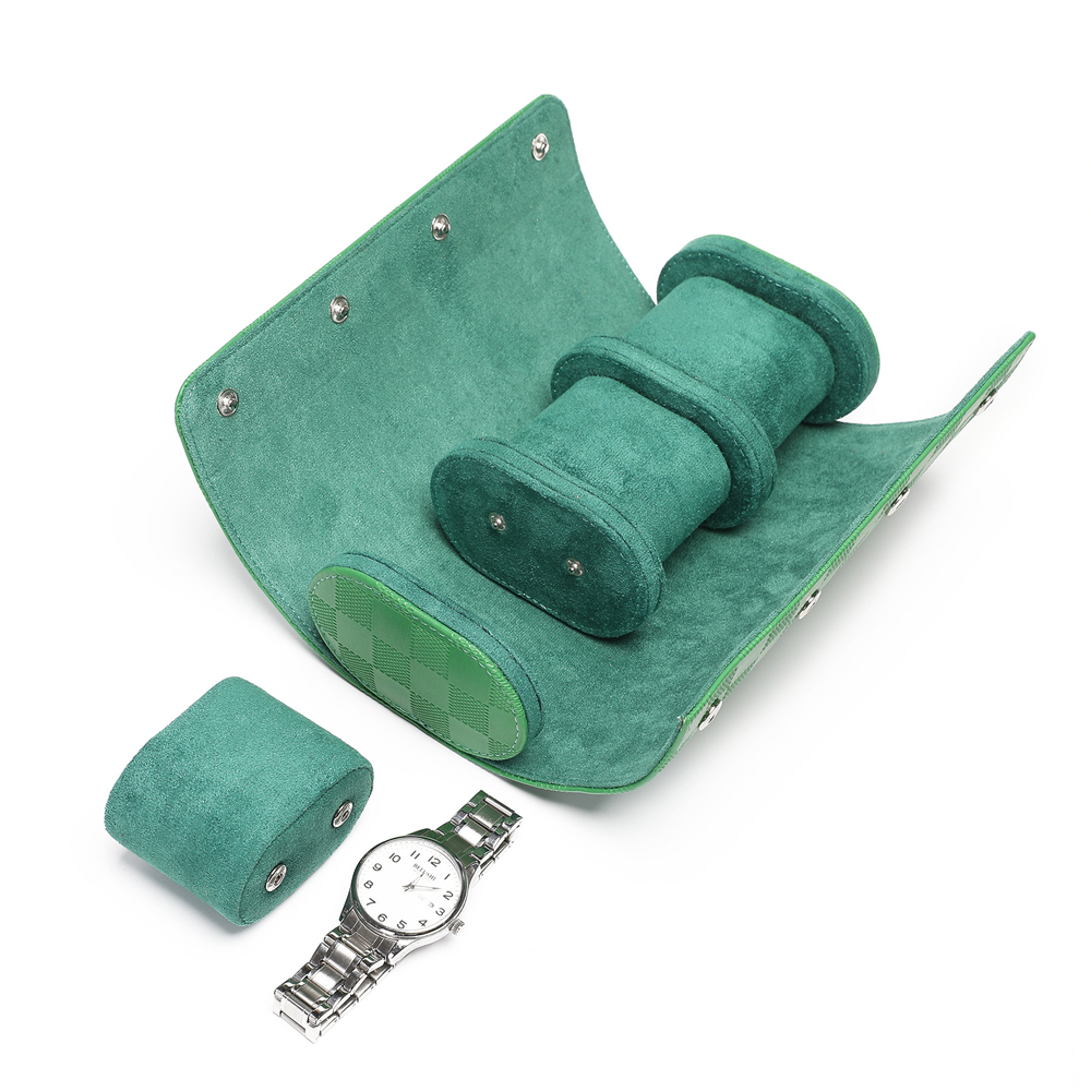 Luxury Watch Case Travel - Lussuoso Porta Orologi in Pelle, Scatola