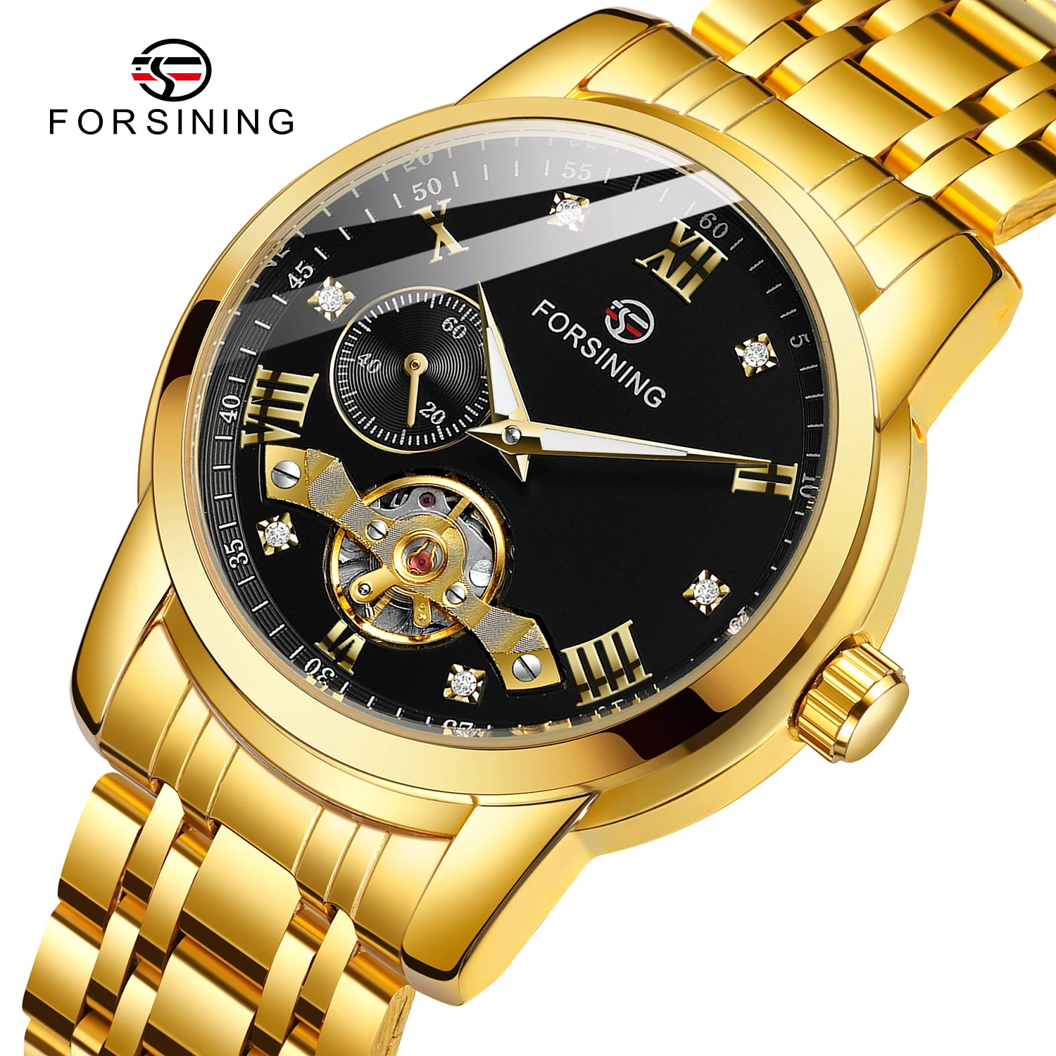 Luxury Watch Nice - Orologio da polso automatico a carica