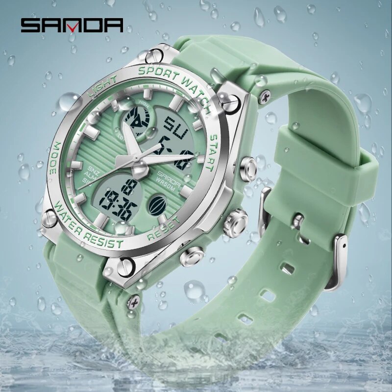 Perpetual Calendar Watch - SANDA marca G Style LED orologio