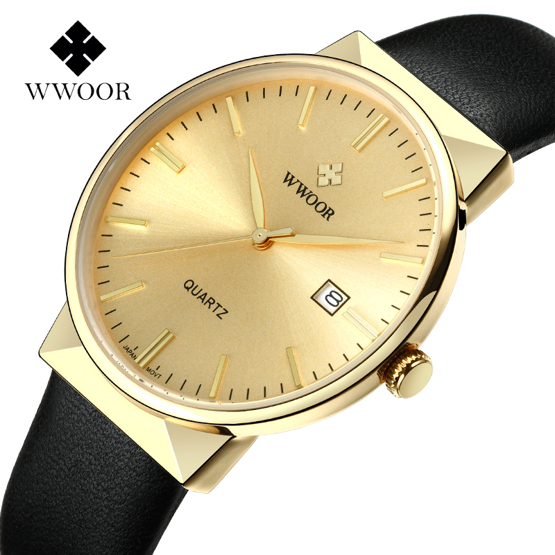 Luxury Watch All Black - WWOOR Orologi da uomo Top Brand
