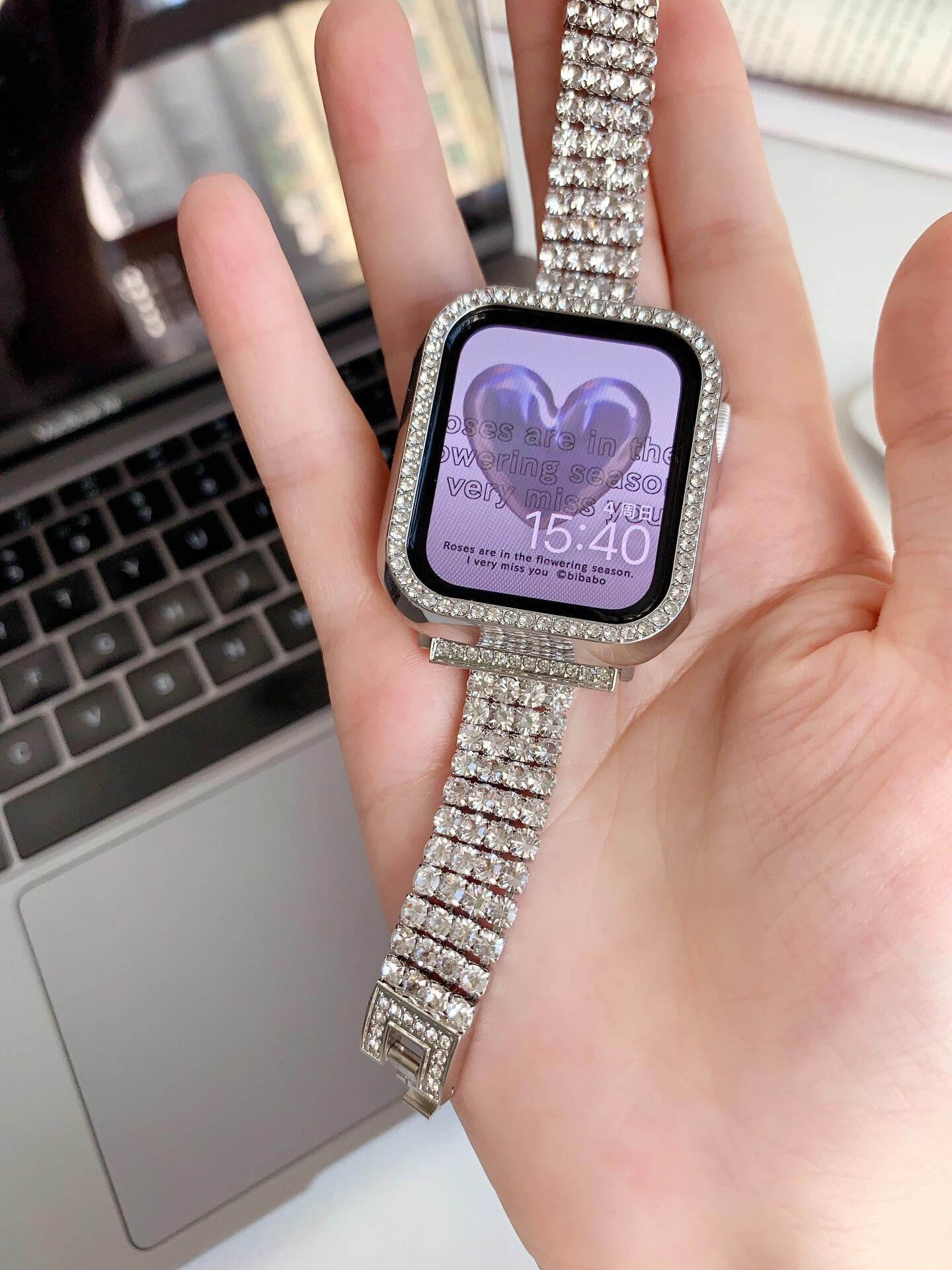 Luxury Watch Nice - Bellissimo braccialetto di lusso Bling Collegamento