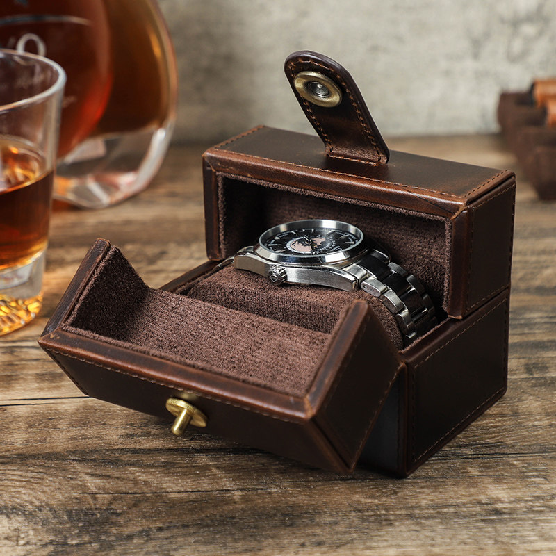 Luxury Watch Case Travel - Custodia da viaggio portatile per orologi