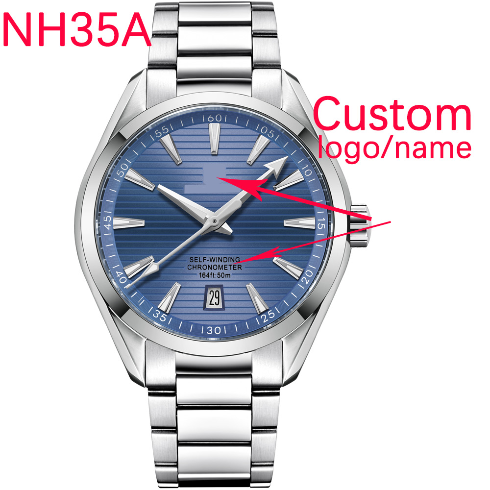 Luxury Watch Deals - Lusso NH35 Movt Logo personalizzato 41mm