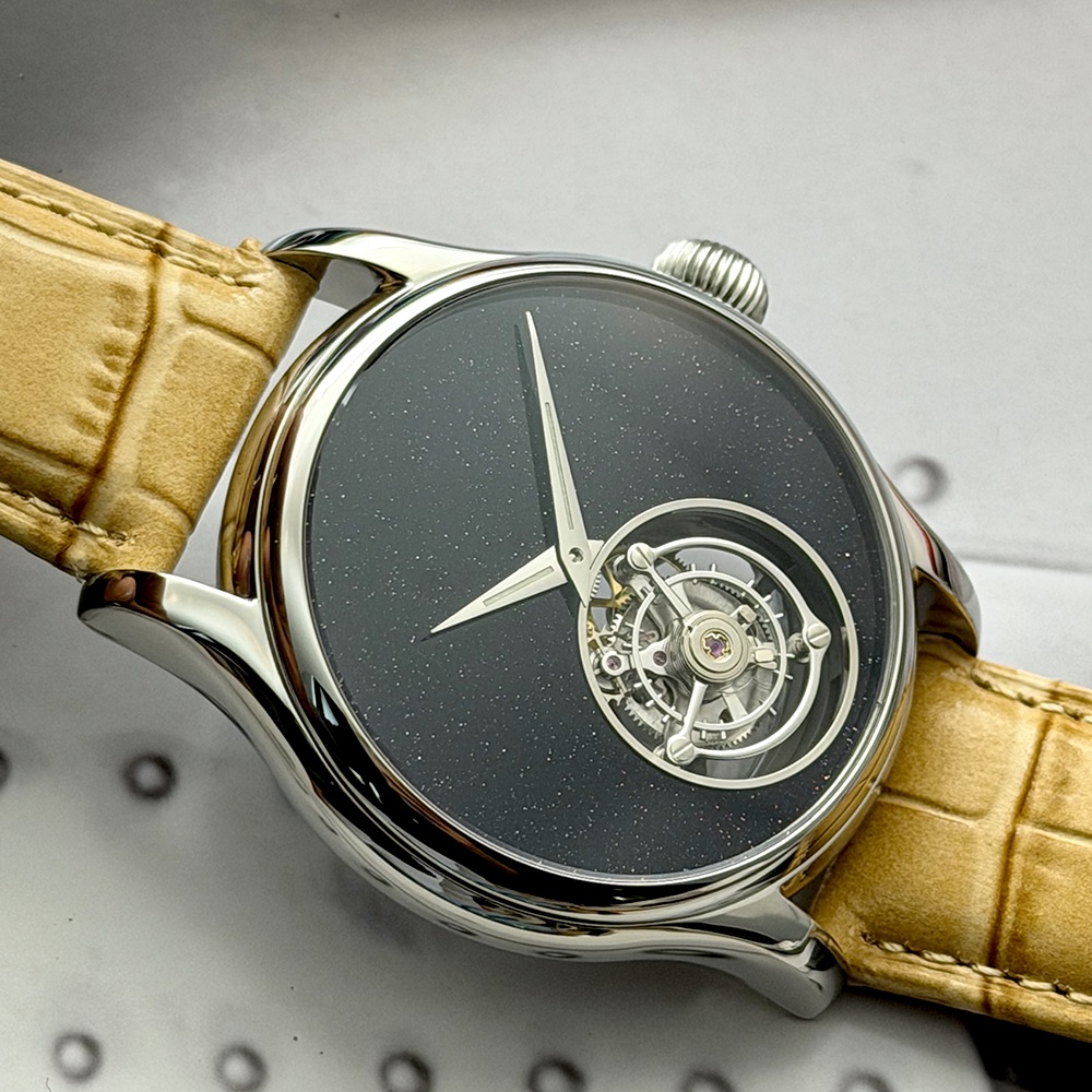 Merkur 100% Tourbillon Watch O - Tourbillon Movement Watch recensione e prezzo