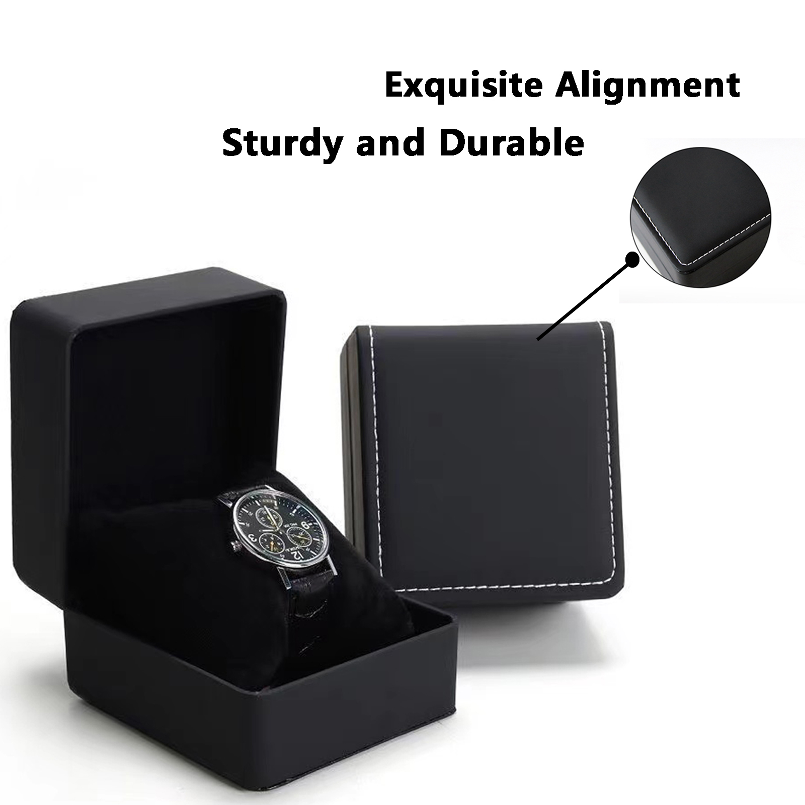 Lnofxas Confezione regalo nera - Luxury Watch Packaging Box recensione e prezzo