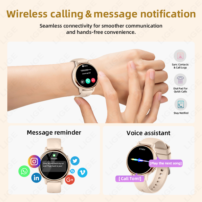 2026 LIGE Smartwatch da Donna  - Luxury Watch On Wrist recensione e prezzo