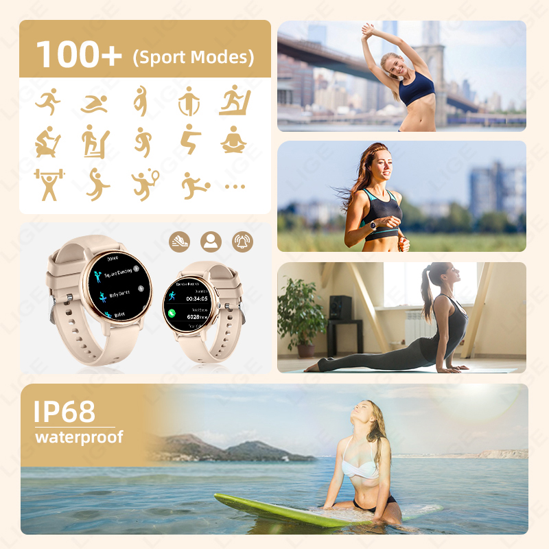 2026 LIGE Smartwatch da Donna  - Luxury Watch On Wrist recensione e prezzo