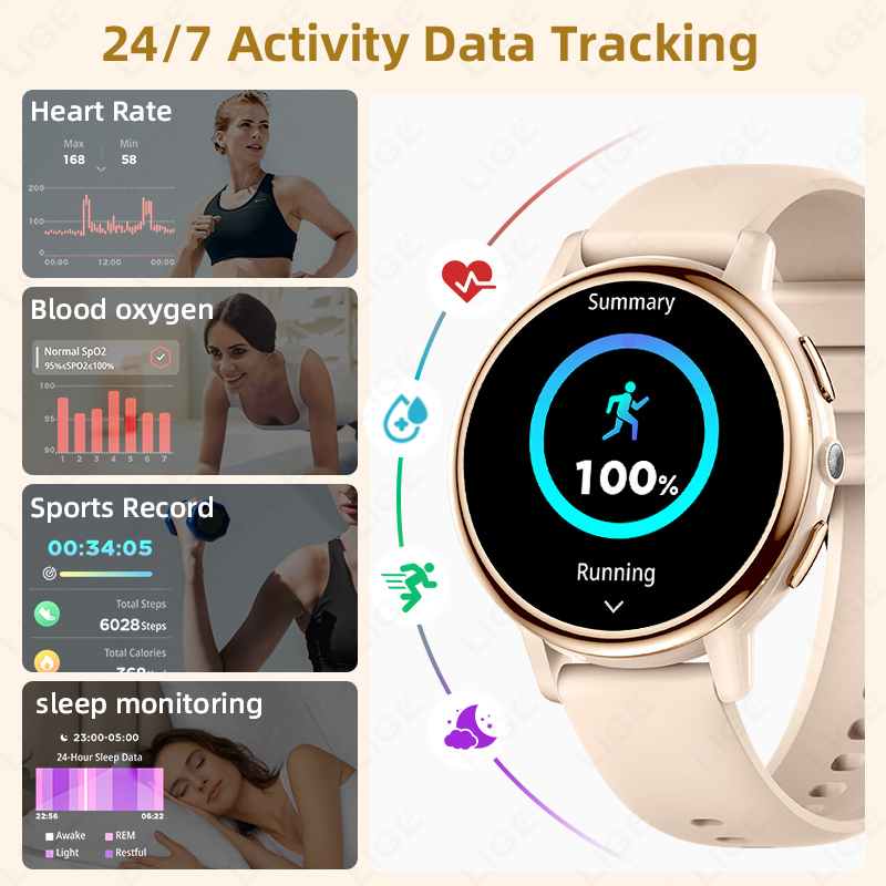 2026 LIGE Smartwatch da Donna  - Luxury Watch On Wrist recensione e prezzo