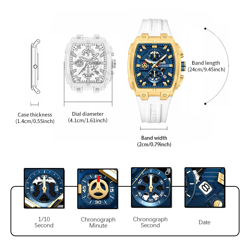 CURREN Orologio vintage di lus - Luxury Watch Deals recensione e prezzo