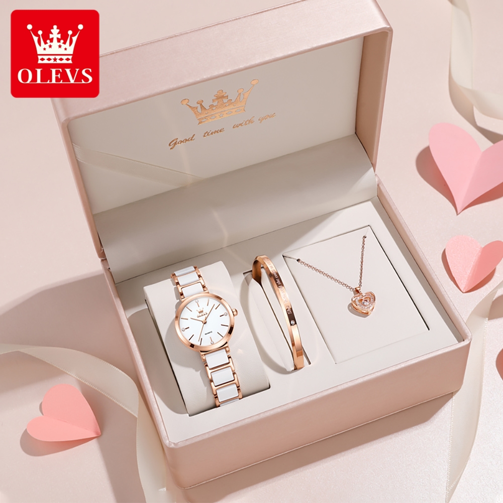 OLEVS Orologio da donna 5877 O - Luxury Watch Organizer recensione e prezzo