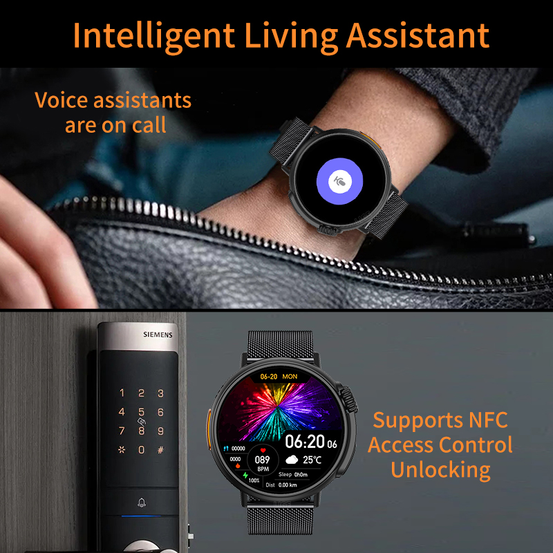 Nuovo Smartwatch di Lusso NFC  - Luxury Watch German recensione e prezzo