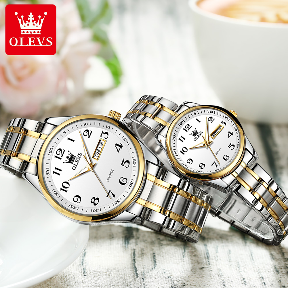 OLEVS Nuovo orologio da coppia - Luxury Watch Wallpaper recensione e prezzo