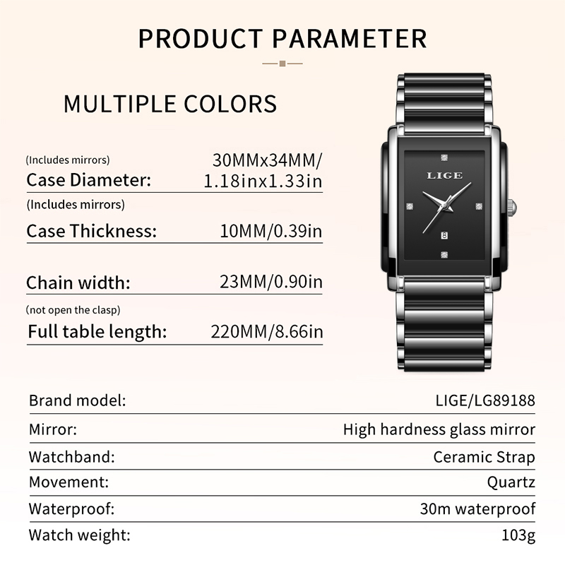 LIGE Nuovi orologi da donna di - Luxury Watch For Sale recensione e prezzo