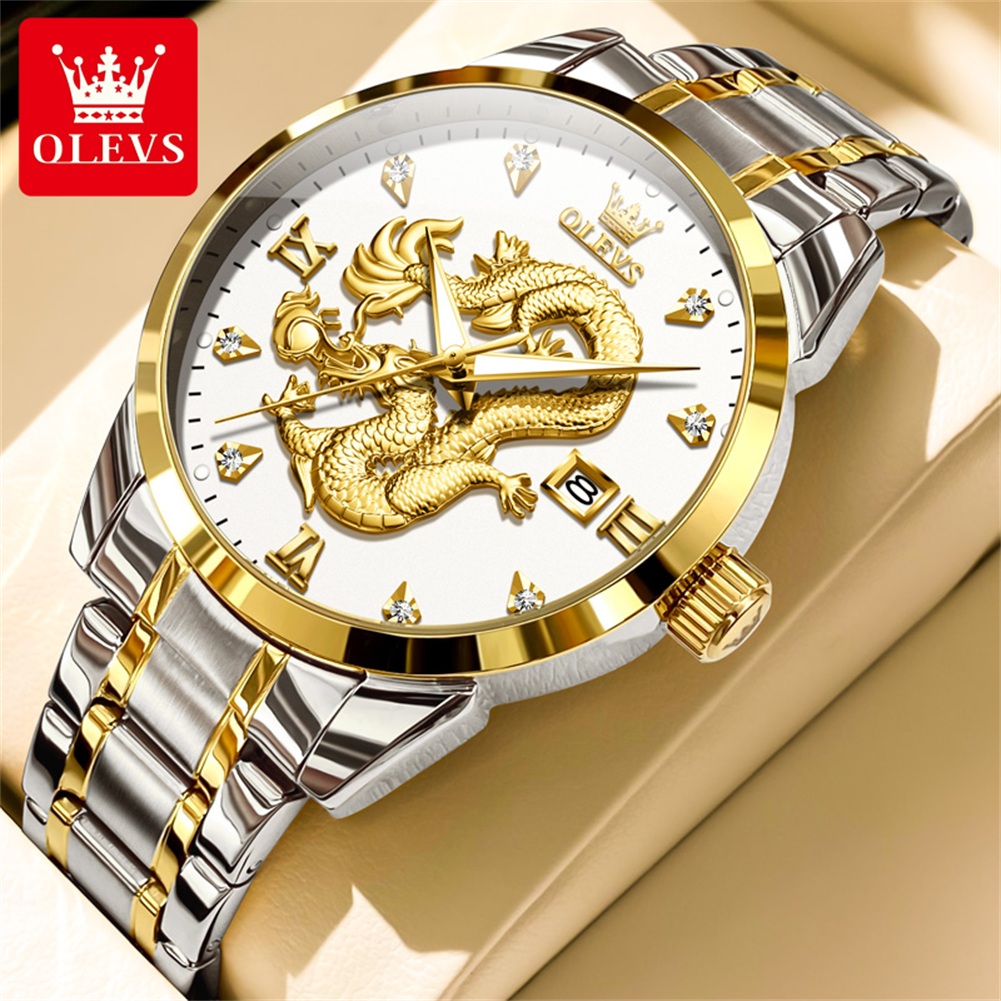 OLEVS Fashion China Loong Drag - Luxury Watch In China recensione e prezzo