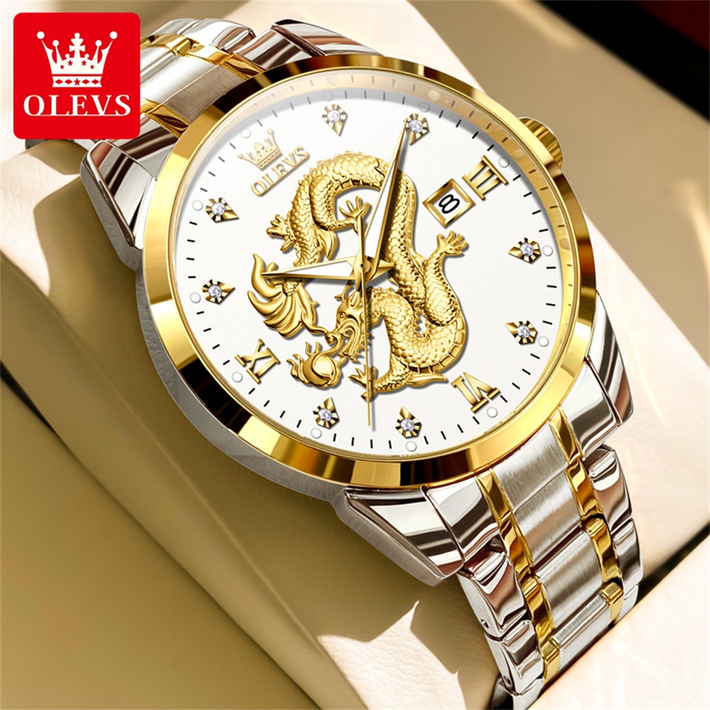 OLEVS Fashion China Loong Drag - Luxury Watch In China recensione e prezzo