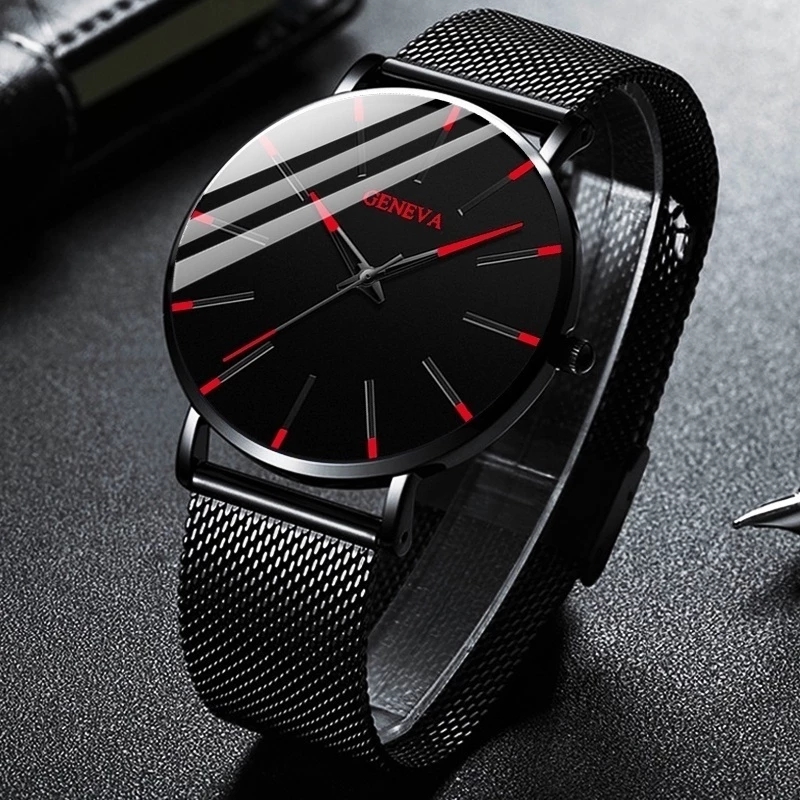 5 pz/set orologio da uomo di m - Luxury Watch All Black recensione e prezzo