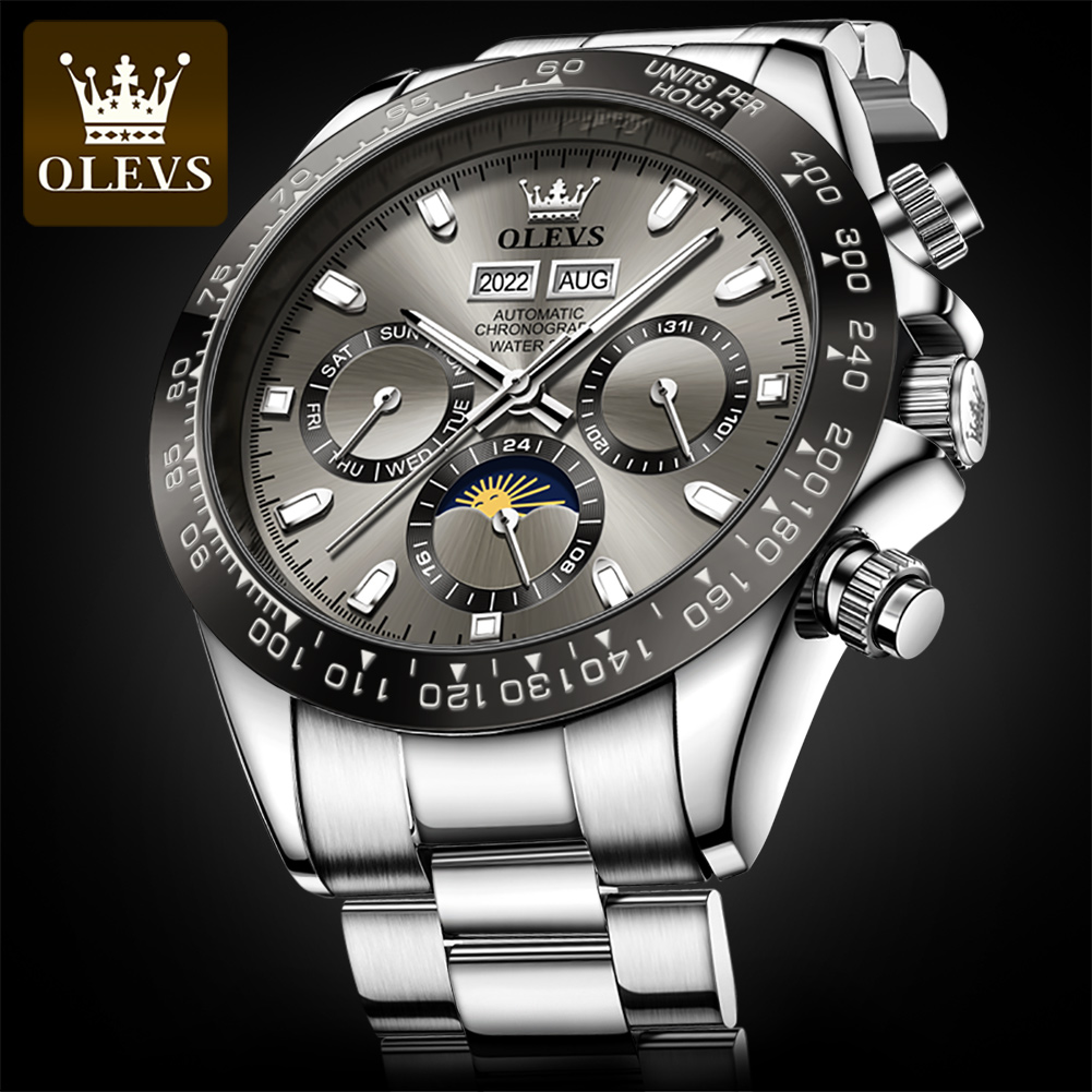 OLEVS 6654 Orologio da uomo di - Rolex Watch Datejust recensione e prezzo