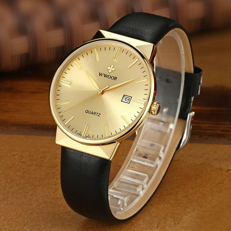 WWOOR Orologi da uomo Top Bran - Luxury Watch All Black recensione e prezzo