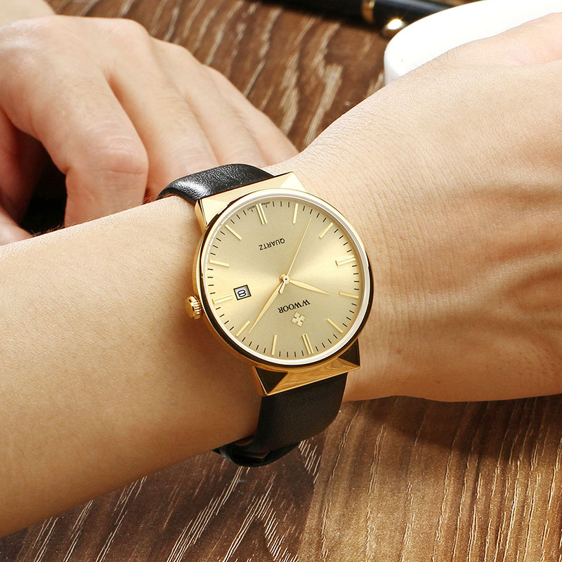 WWOOR Orologi da uomo Top Bran - Luxury Watch All Black recensione e prezzo
