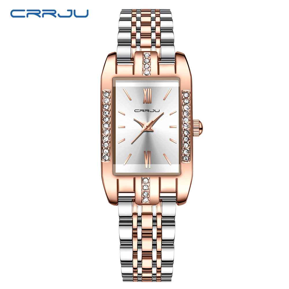 CRRJU Orologio quadrato di lus - Luxury Watch Deals recensione e prezzo