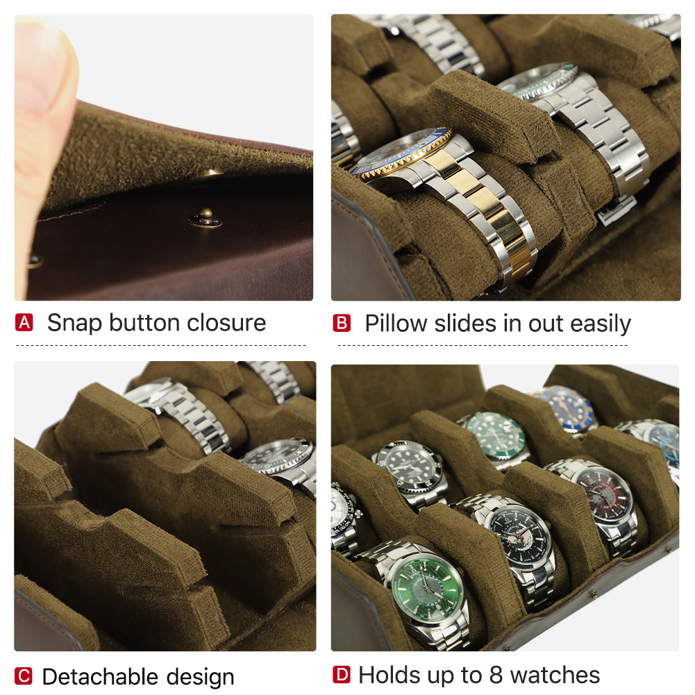 CONTACT'S FAMILY Lussuoso Port - Luxury Watch Case Travel recensione e prezzo