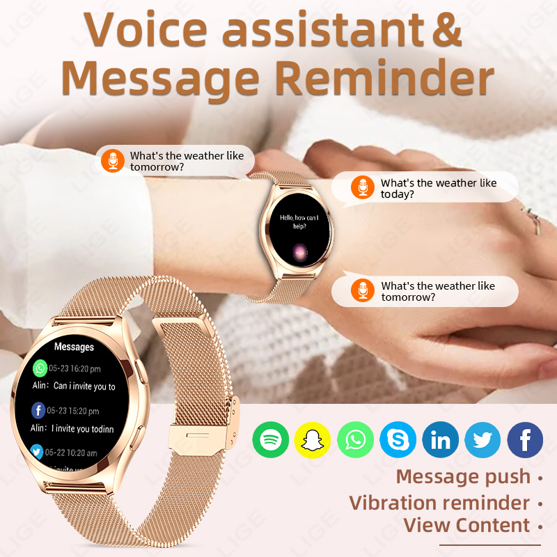 LIGE Orologio intelligente di  - Luxury Watch On Wrist recensione e prezzo